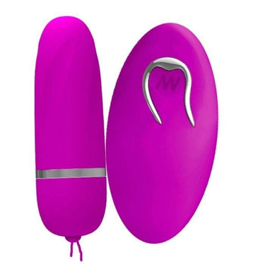Vibratore Egg Pretty Love Debby, 12 modalità di vibrazione in silicone viola